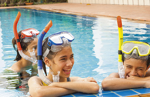 Lunettes de natation et masque de piscine pour enfant